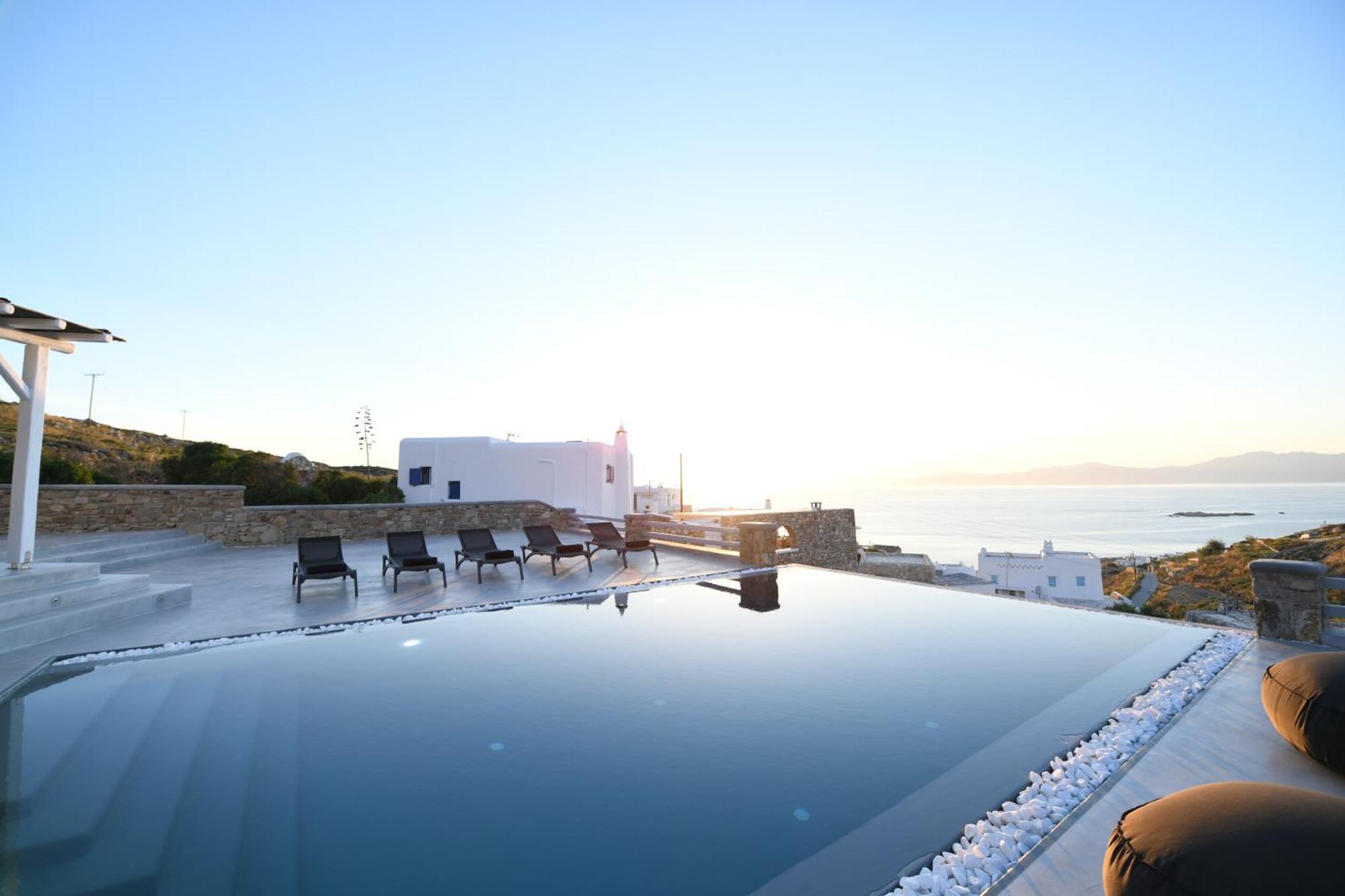 Villa Anema Mykonos - Blue Views Mykonos Villas Mykonos Town Exterior photo