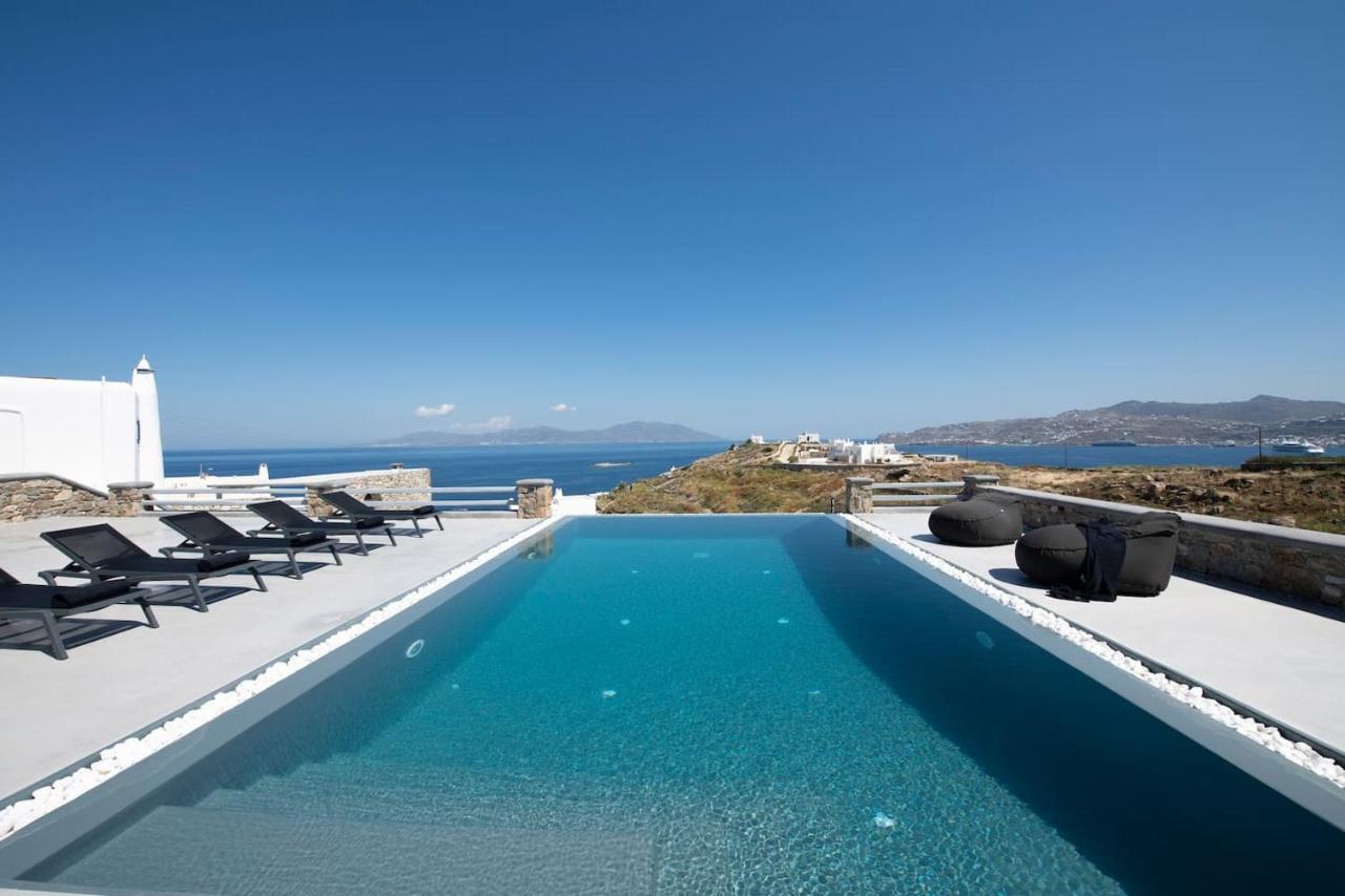 Villa Anema Mykonos - Blue Views Mykonos Villas Mykonos Town Exterior photo