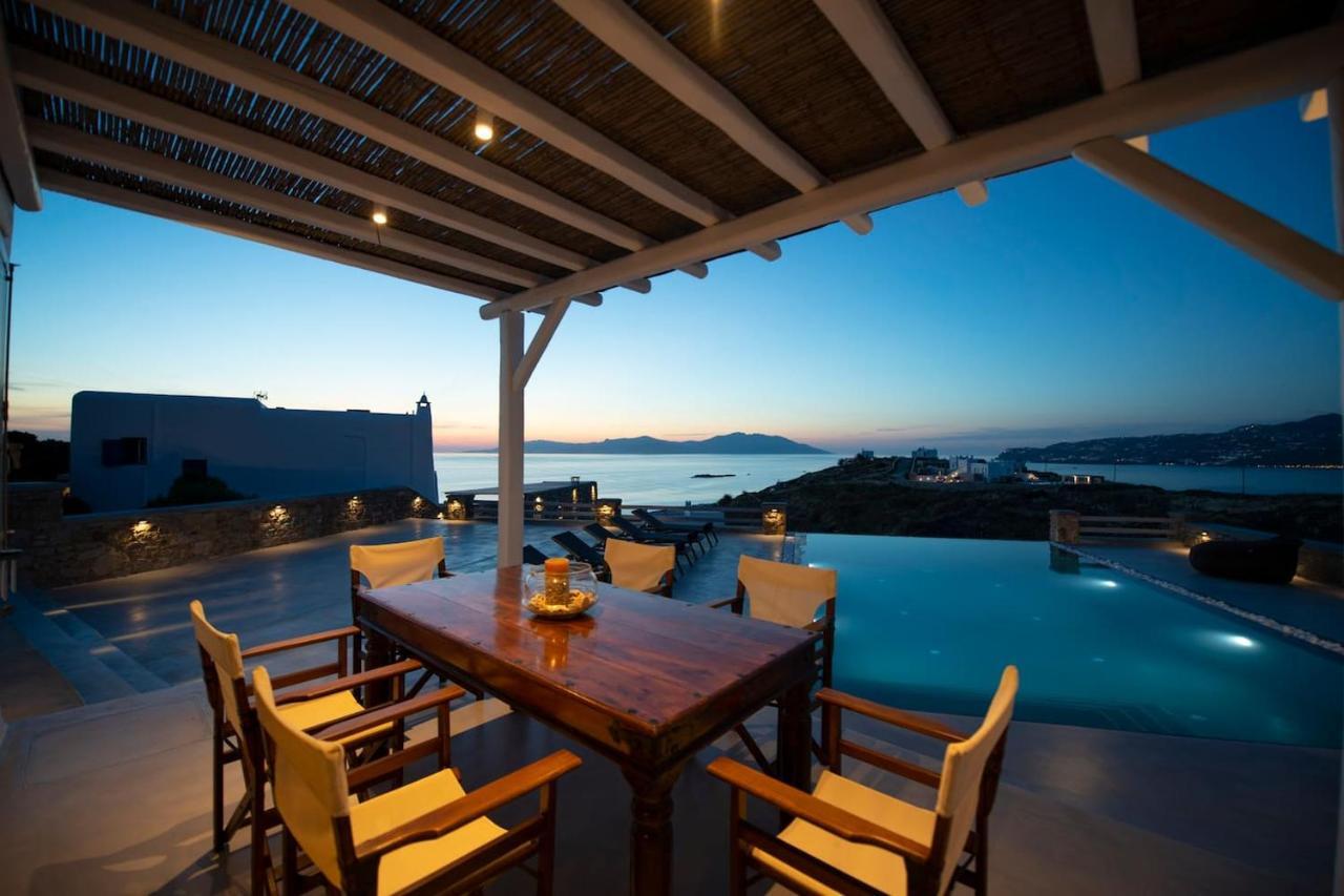 Villa Anema Mykonos - Blue Views Mykonos Villas Mykonos Town Exterior photo
