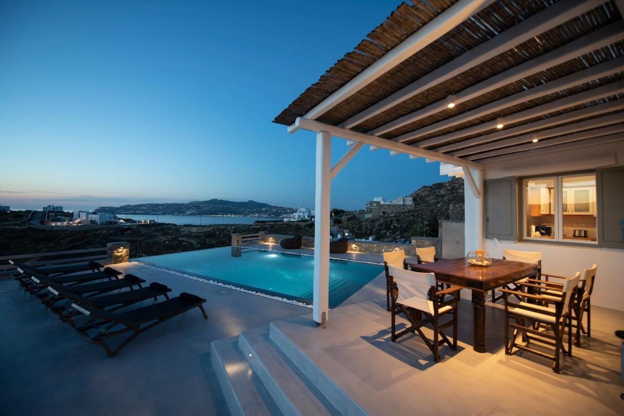 Villa Anema Mykonos - Blue Views Mykonos Villas Mykonos Town Exterior photo