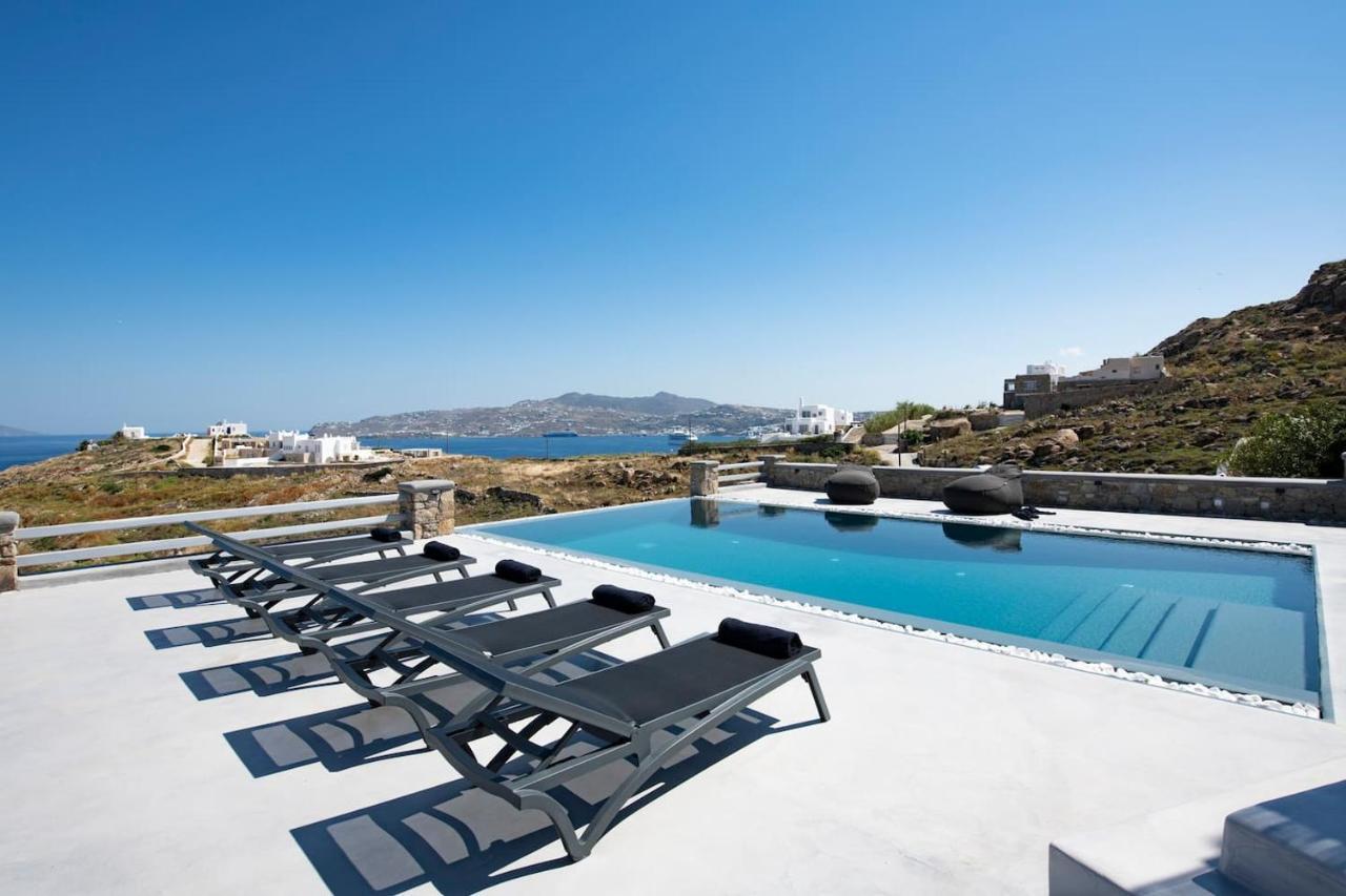 Villa Anema Mykonos - Blue Views Mykonos Villas Mykonos Town Exterior photo